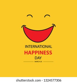 International day of happiness. March  20.