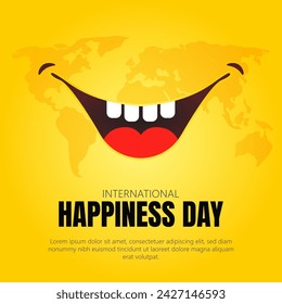 International Day of Happiness, observed on March 20th, is a global initiative promoting the importance of happiness and well-being.