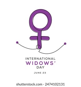 International Widows’ Day, held on 23 June.