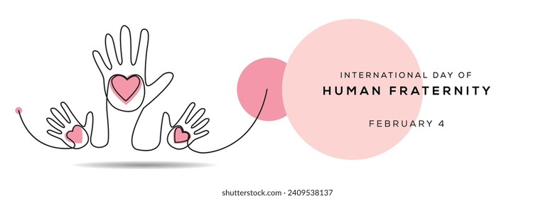 International Day of Human Fraternity, held on 4 February.