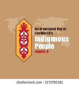 International Day Of The World’s Indigenous People