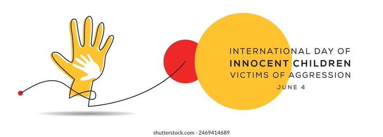 International Day of Innocent Children Victims of Aggression, held on 4 June.