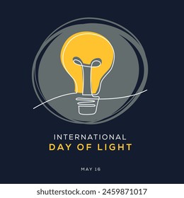 International Day of Light, held on 16 May.