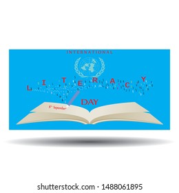 International Day of Literacy. eps10