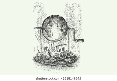international day of mother earth and graphic design, earth day illustration