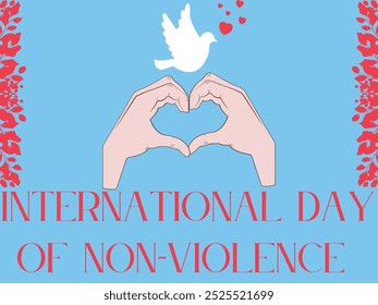 International Day of Non-Violence illustration