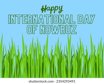 International Day of Nowruz illustration design