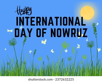 International Day of Nowruz illustration design