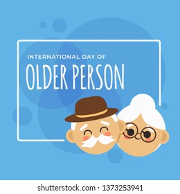International Day of Older Person Illustration
