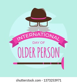 International Day of Older Person Illustration