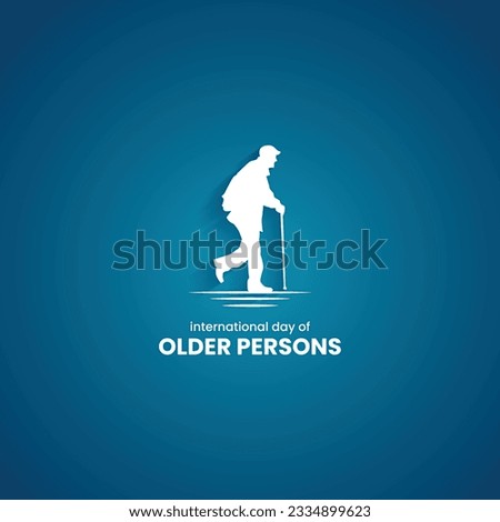 International Day of Older Persons.  Stock foto © 