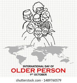 International Day Of Older Persons, poster