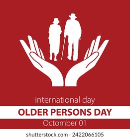 international day of older persons  Vector