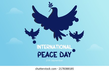International Day of Peace Banner Background