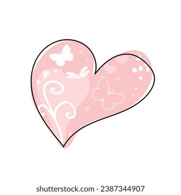 International Day of Peace. Bird. Continuous line drawing of a heart. Vector web banner, illustration, poster, postcard for social media, networking. Text. Concept of love, peace and kindness. Doodle.