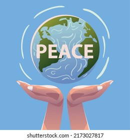 international day of peace celebration card