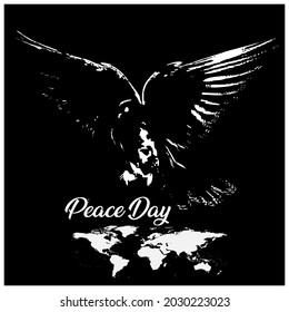 international day of peace concept. illustration vector