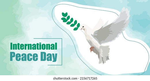 International Day of Peace. dove of peaceо