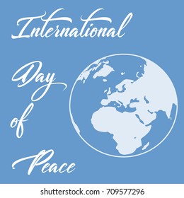 International Day of Peace
Earth