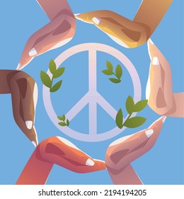 international day of peace, hands together