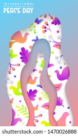 International day of peace illustration