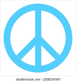 International Day of Peace - September 21st -Sign of Peace - Peace icon - freedom, charity, global, love, care, sky, unity - world peace day vector icon