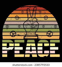 Internationaler Tag des Friedens-T-Shirt, World Peace-Shirt