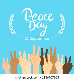 International Day Of Peace vector illustration.