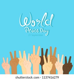International Day Of Peace vector illustration.