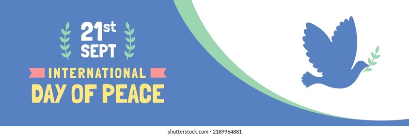 international day of peace vector illustration flat design
