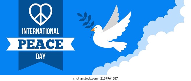 international day of peace vector illustration flat design