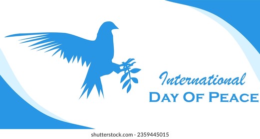 International Day of Peace, Vector illustration design. which falls on September 21