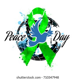 International day of peace. vector illustration