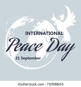 International day of peace. vector illustration