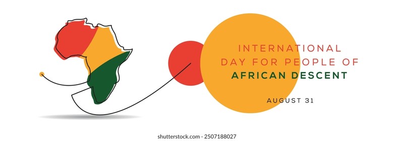 International Day for People of African Descent, held on 31 August.