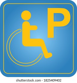 International day of people with disabilities. Positive thinking and living positively in society. Symbol world disability. Protecting the disabled and globe background.Vector illustration for web.