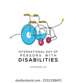 International Day of Persons with Disabilities, held on 3 December.