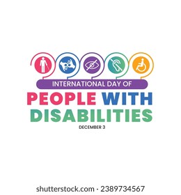 International Day of Persons with Disabilities (IDPD) is celebrated every year on 3 December. 
to raise awareness of the situation of disabled persons in all aspects of life