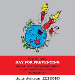 international Day For Preventing, the exploitation of environment in war and armed conflict