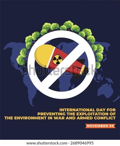 International Day for Preventing the Exploitation of the Environment in War and Armed Conflict Flyer