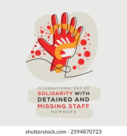 International Day of Solidarity with Detained and Missing Staff Members, held on 25 March.