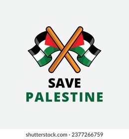 international day of solidarity the palestinian people with flag vector illustration