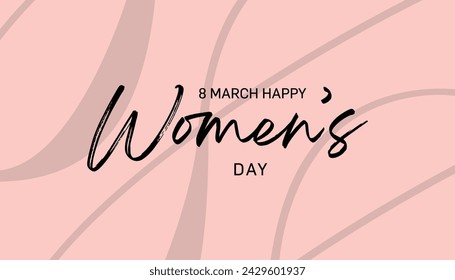 International Women’s Day Stock Illustration March 8