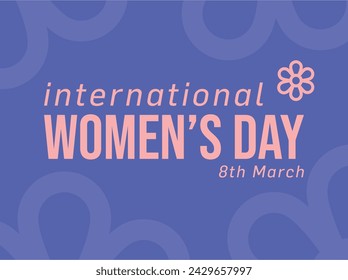 International Women’s Day Stock Illustration March 8