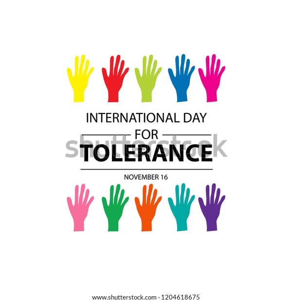 International Day Tolerance Stock Vector (Royalty Free) 1204618675