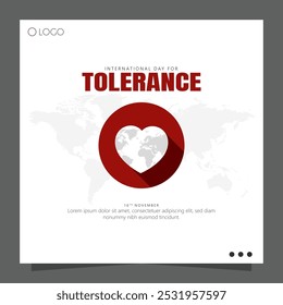 O Dia Internacional da Tolerância, celebrado em 16 de novembro, promove a compreensão, o respeito e a apreciação das diversas culturas e crenças do mundo.