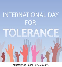 international day for tolerance vector