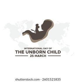 International Day of the Unborn Child, The International Day of the Unborn Child is observed annually on March 25 in various countries.