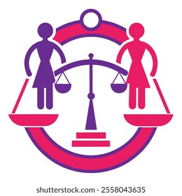 International Women’s Day Vector Equality Clipart.