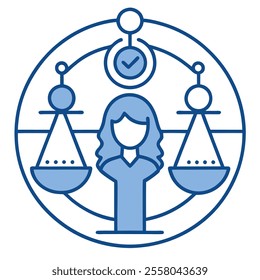 International Women’s Day Vector Equality Clipart.